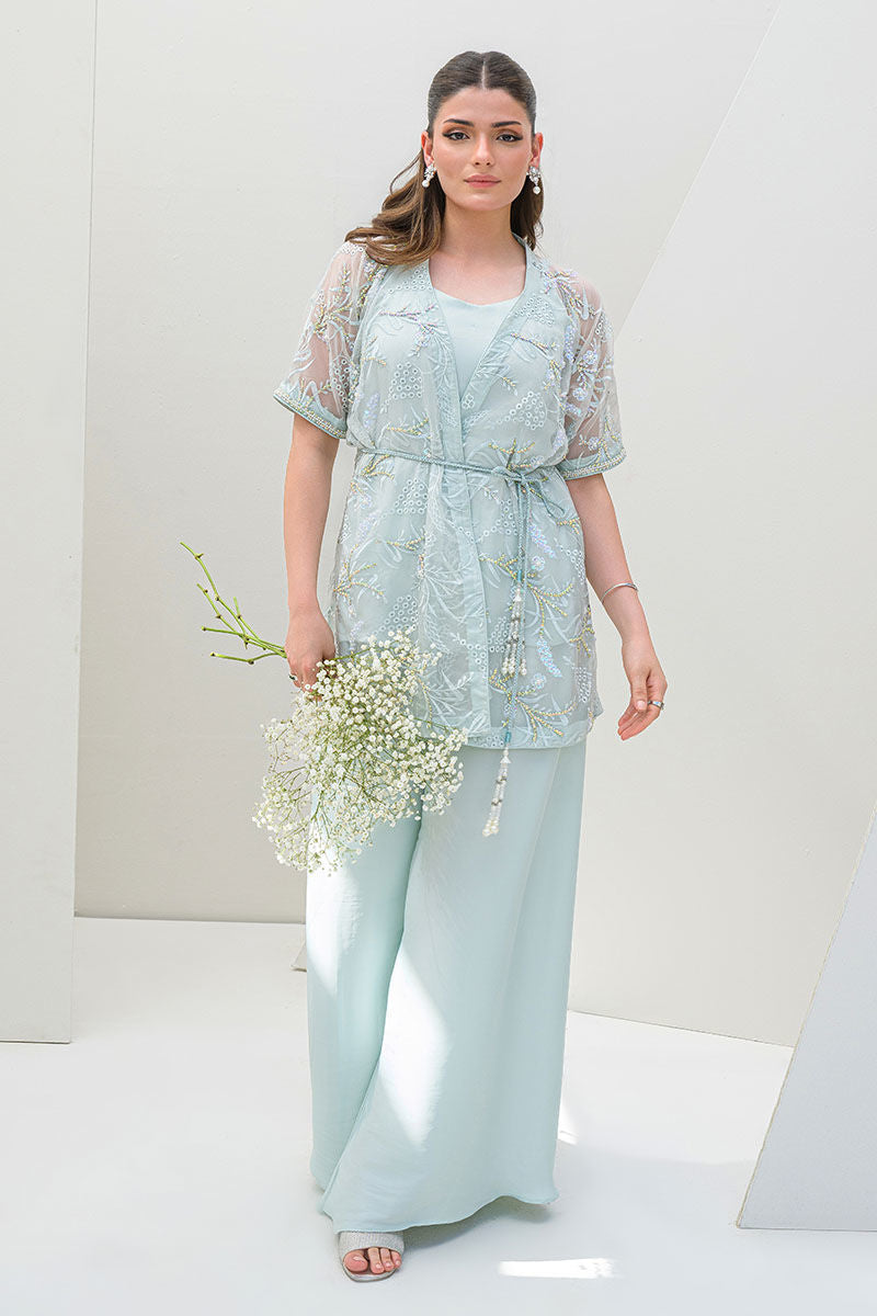 Fatima Khan | Serene Eid Luxe Pret | Luscious Aqua