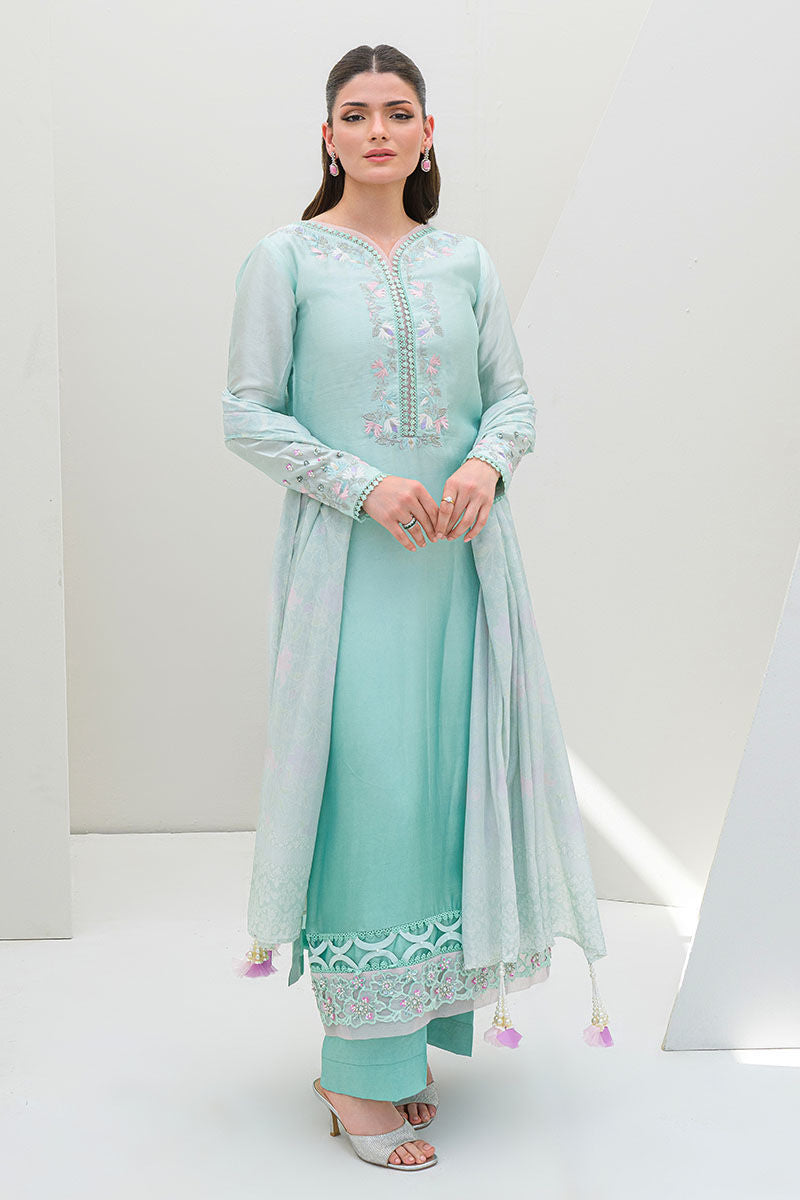 Fatima Khan | Serene Eid Luxe Pret | Minty Magic