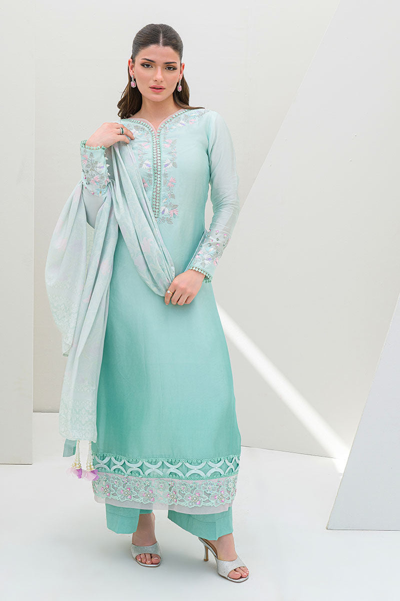 Fatima Khan | Serene Eid Luxe Pret | Minty Magic