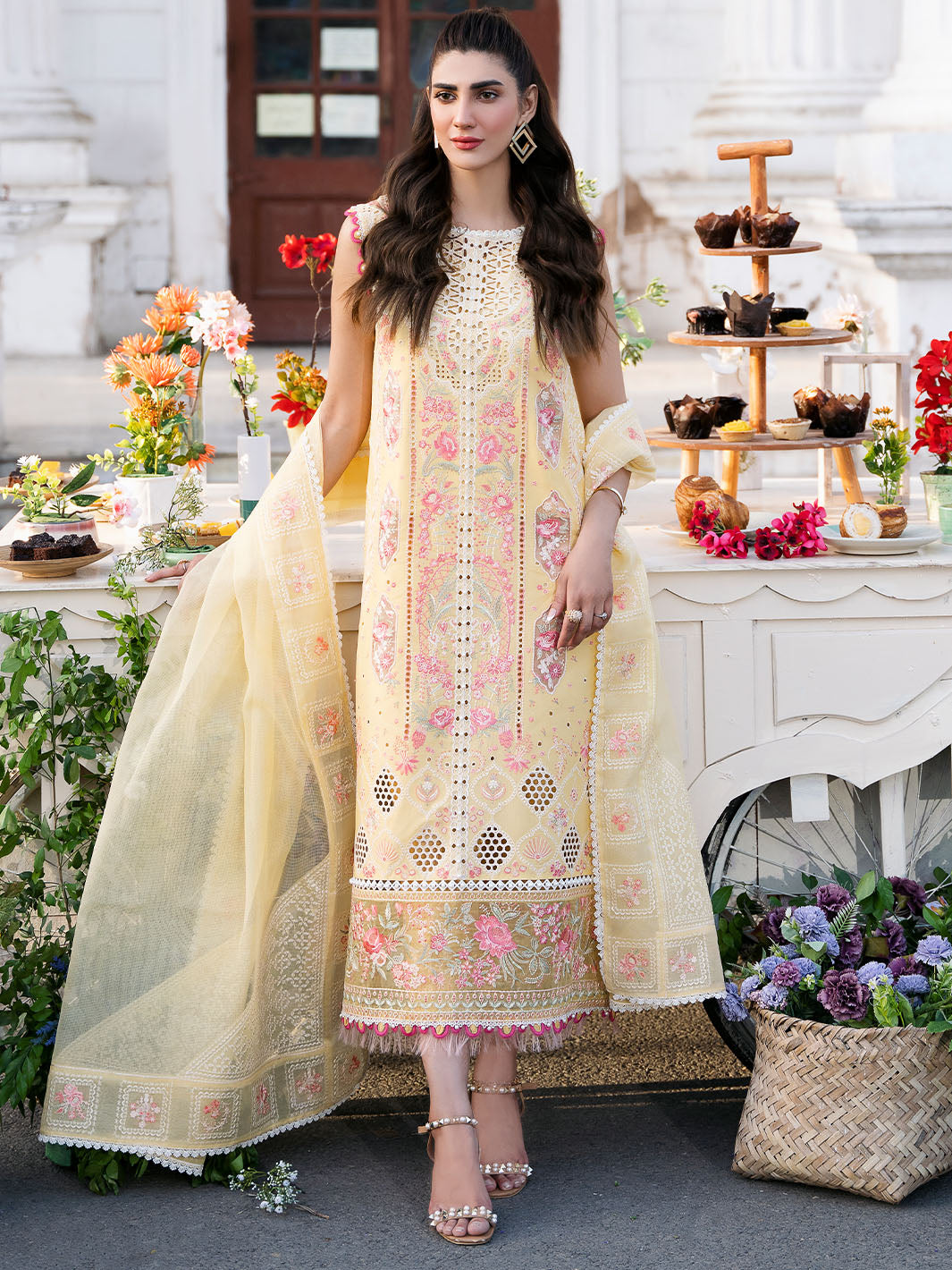 Bin Ilyas | Clara Embroidered Lawn 24 | 212 - B