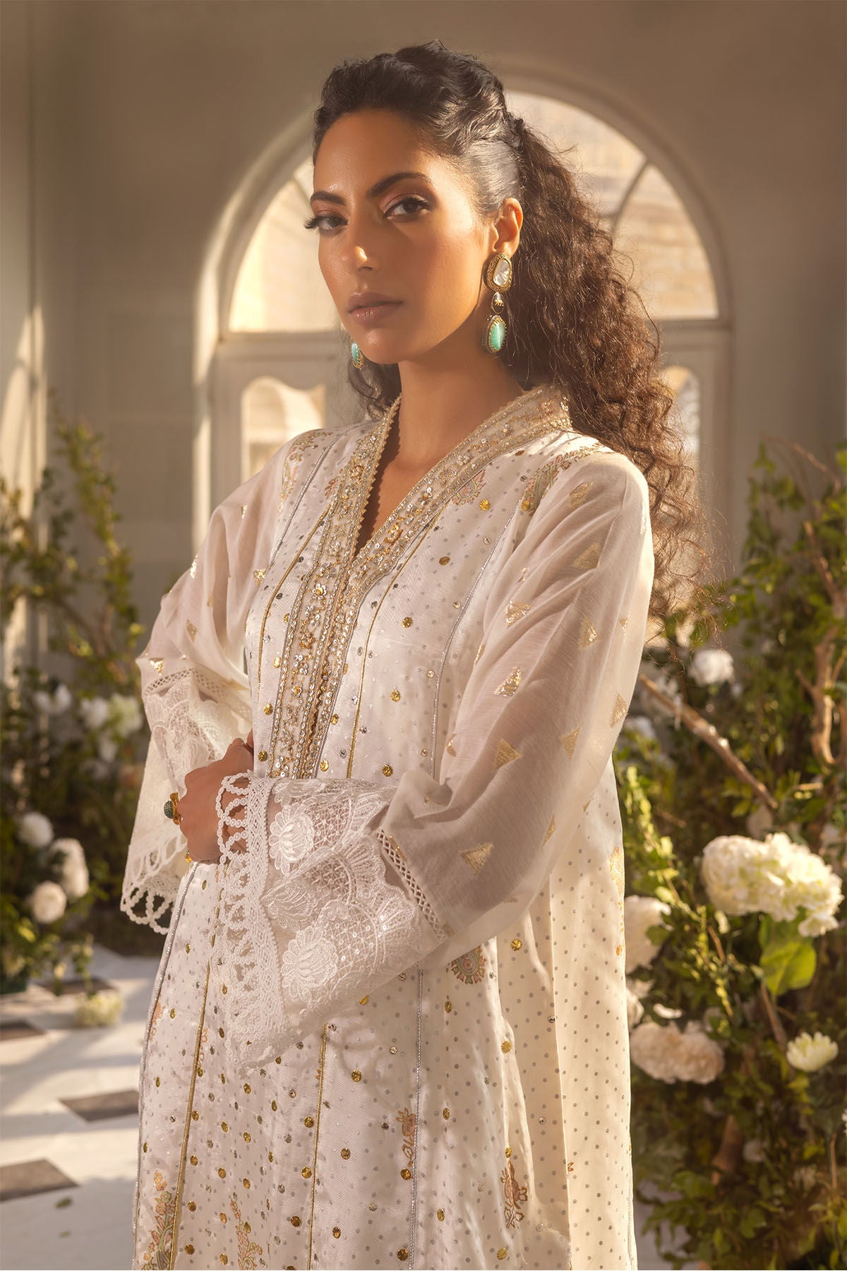 Annus Abrar | Designer Picks 24 | RANO KAFTAN CUT SHIRT