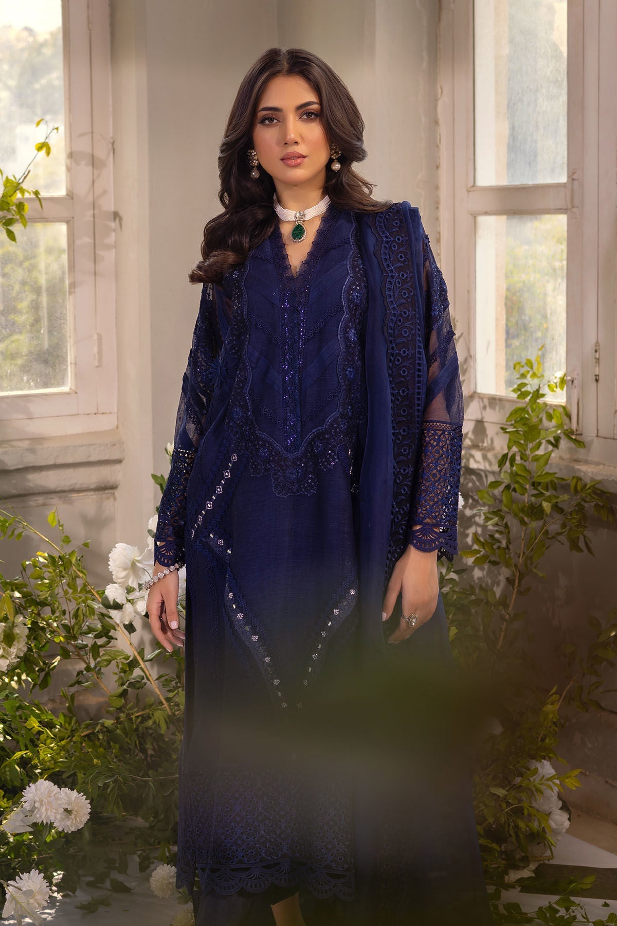 Annus Abrar | Designer Picks 24 | MISHKA MIDNIGHT BLUE - SHIRT AND PANTS