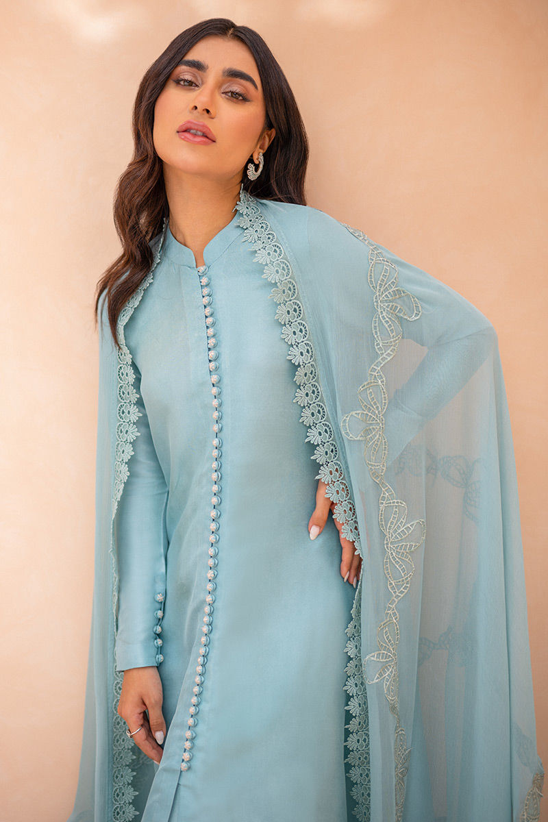 Ansab Jahangir | Luxury Silk Pret | AURORA FROST