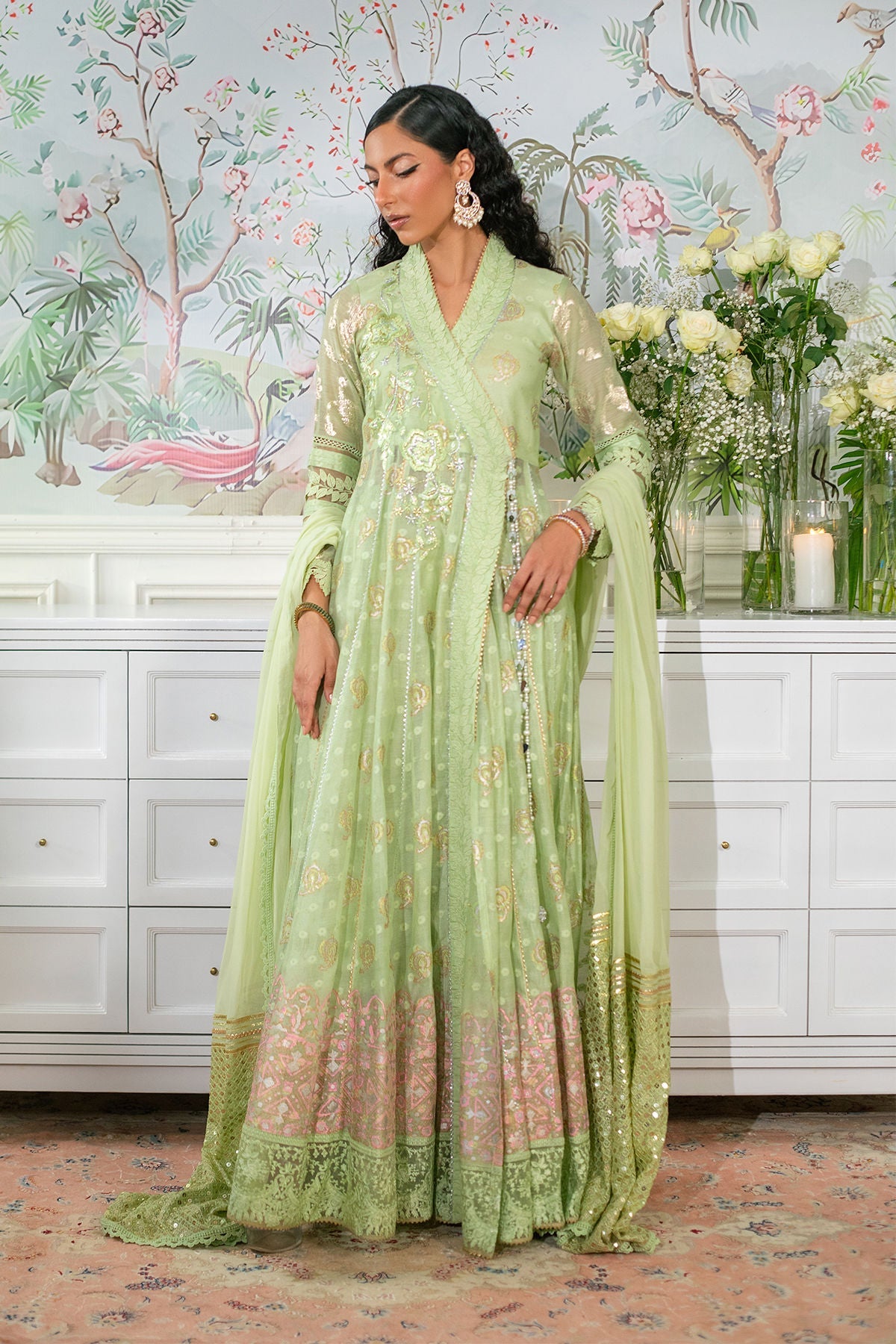 Annus Abrar | Sehr Eid Luxe | Nadi Mint