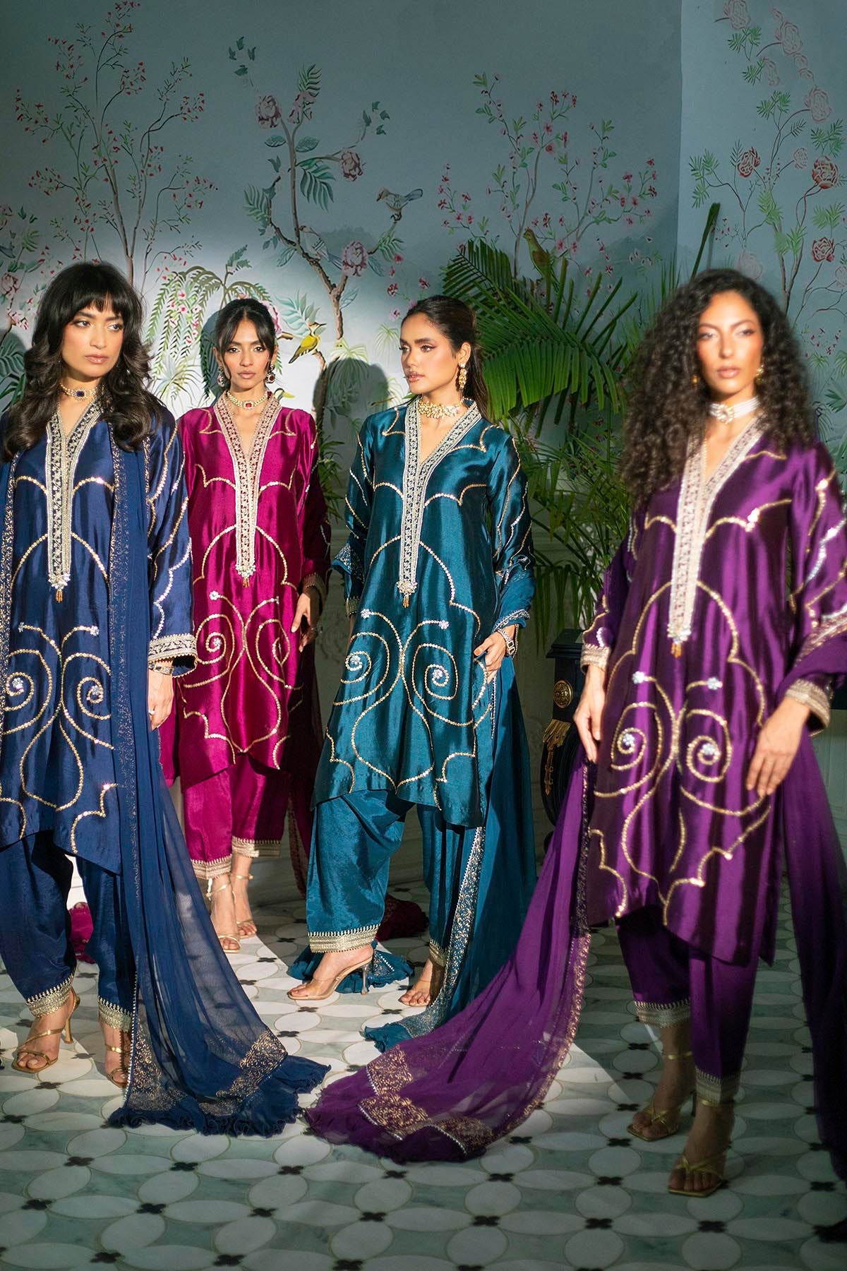 Annus Abrar | Sehr Eid Luxe | Izali Aubergine