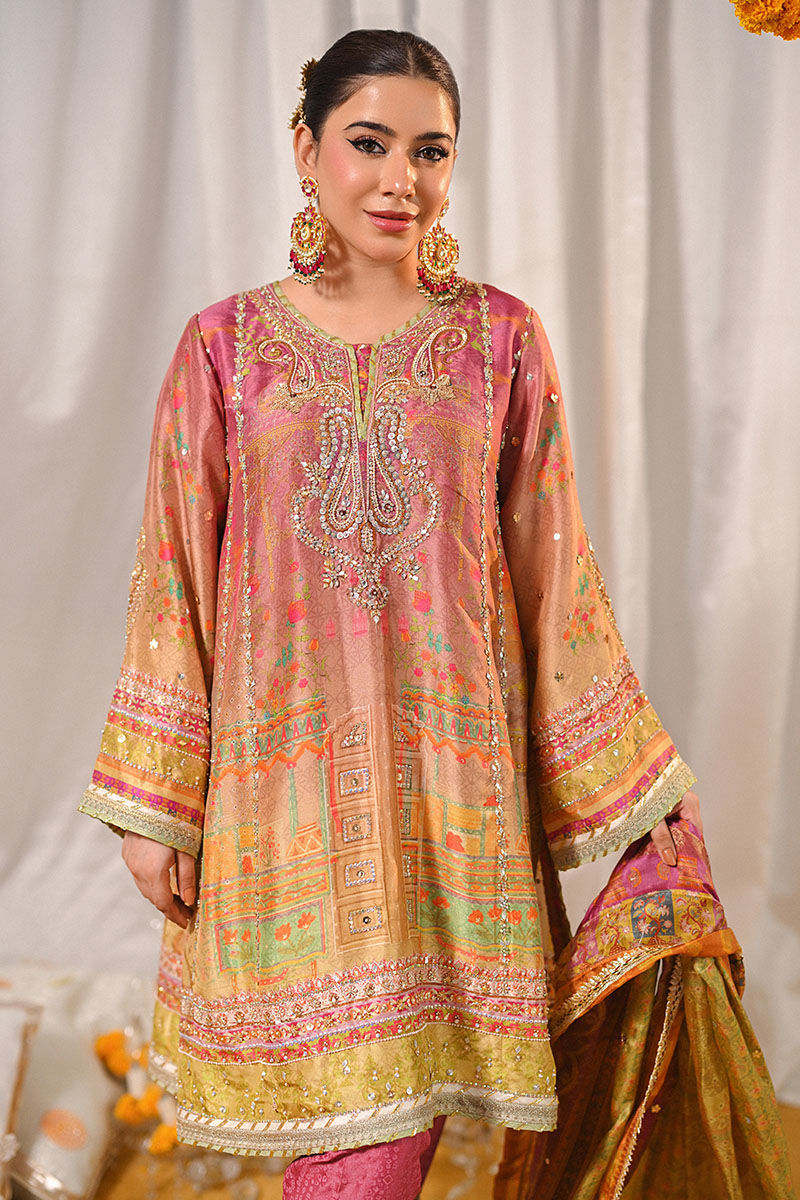 Ansab Jahangir | Marigold and Gota Formals | MOMAL
