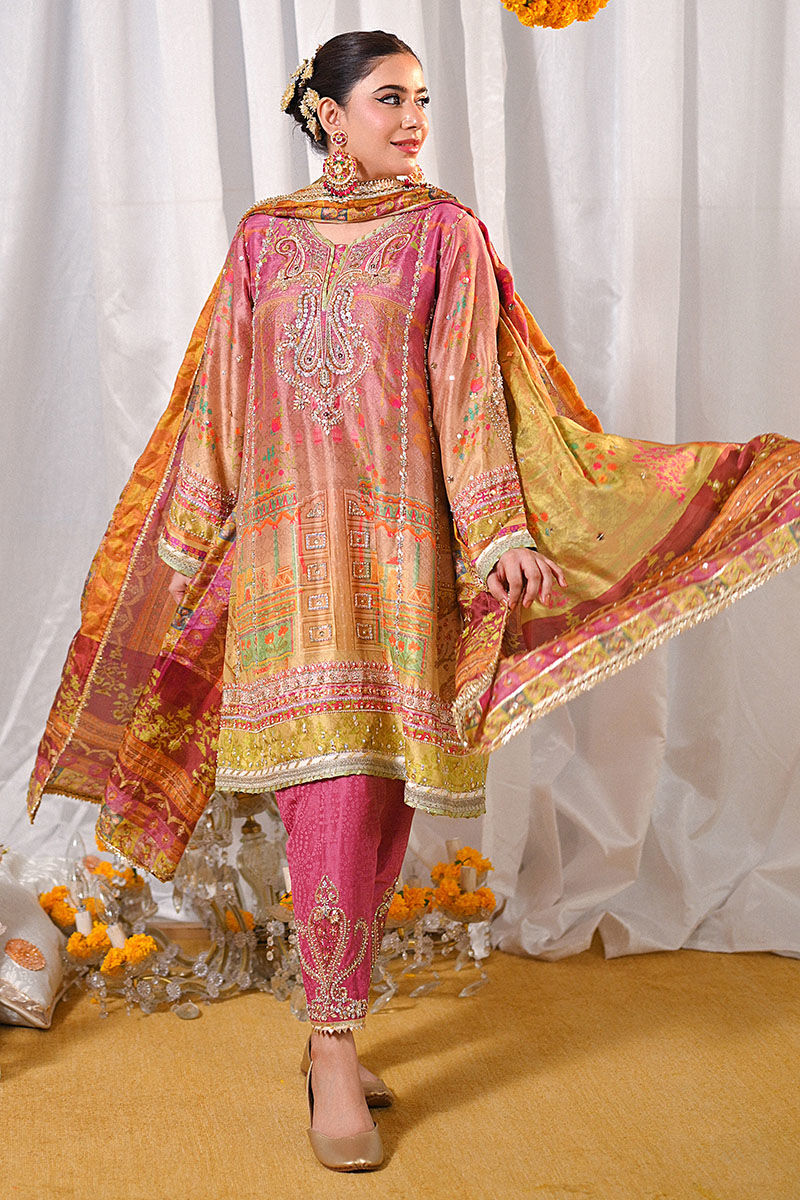Ansab Jahangir | Marigold and Gota Formals | MOMAL