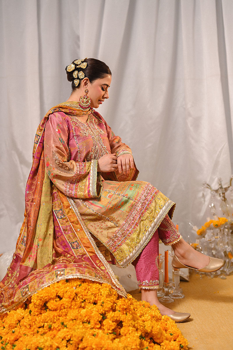 Ansab Jahangir | Marigold and Gota Formals | MOMAL