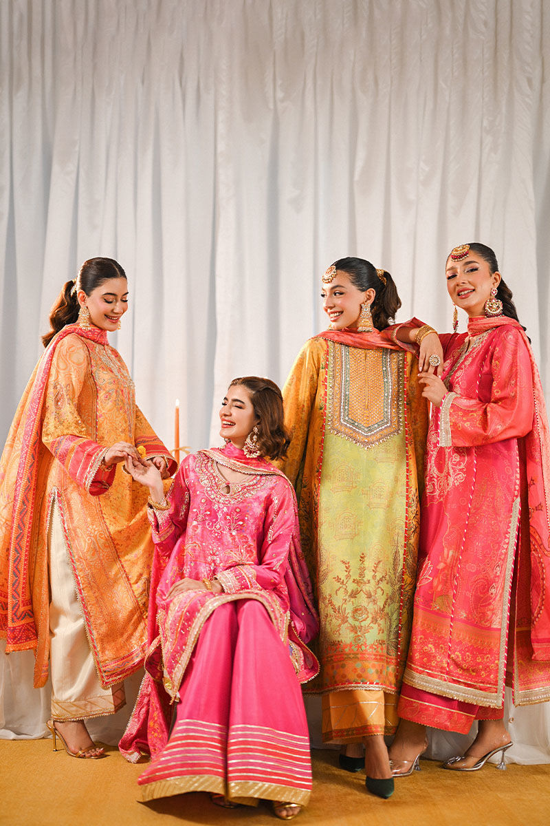 Ansab Jahangir | Marigold and Gota Formals | LAMAISHA