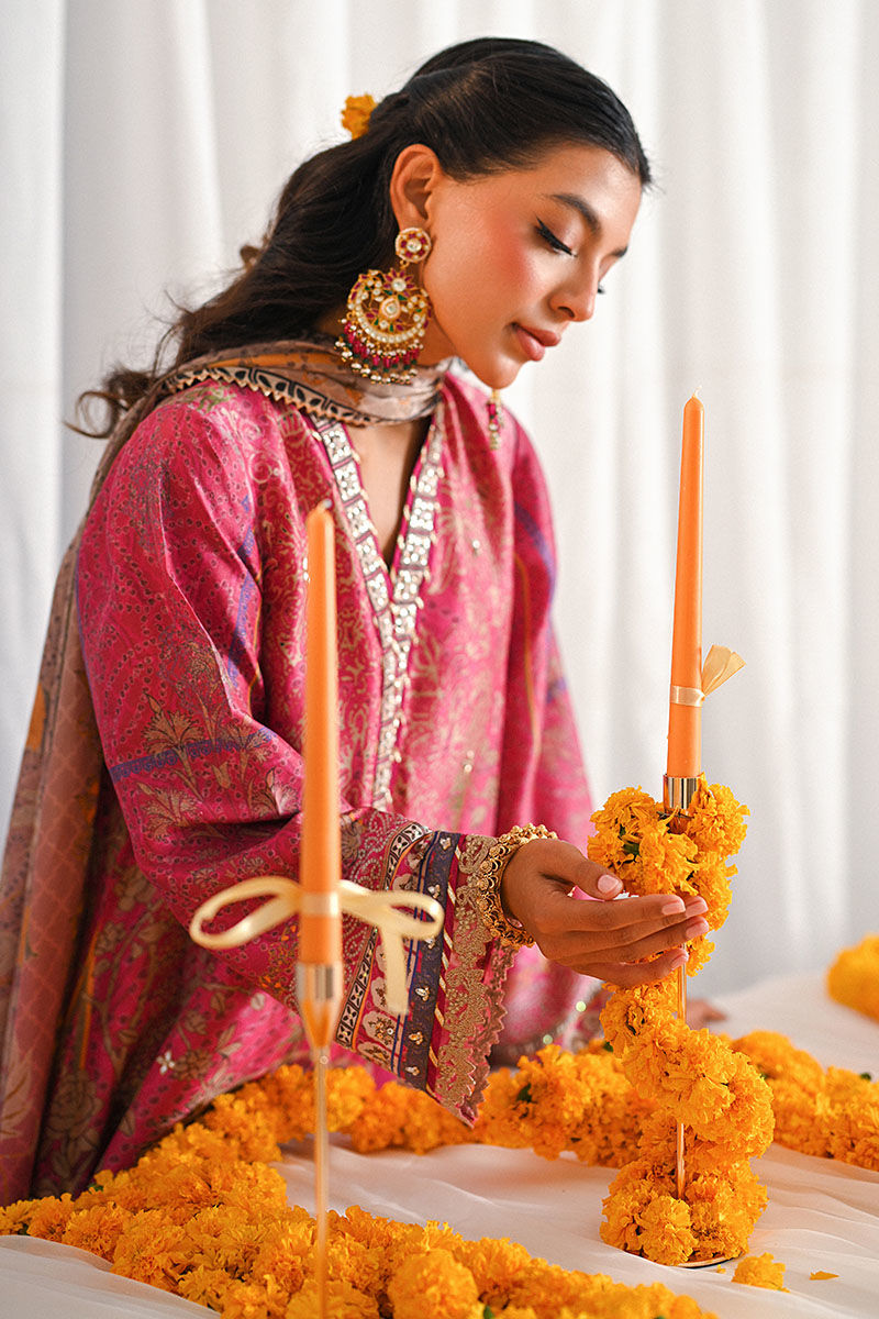 Ansab Jahangir | Marigold and Gota Formals | HANEEN
