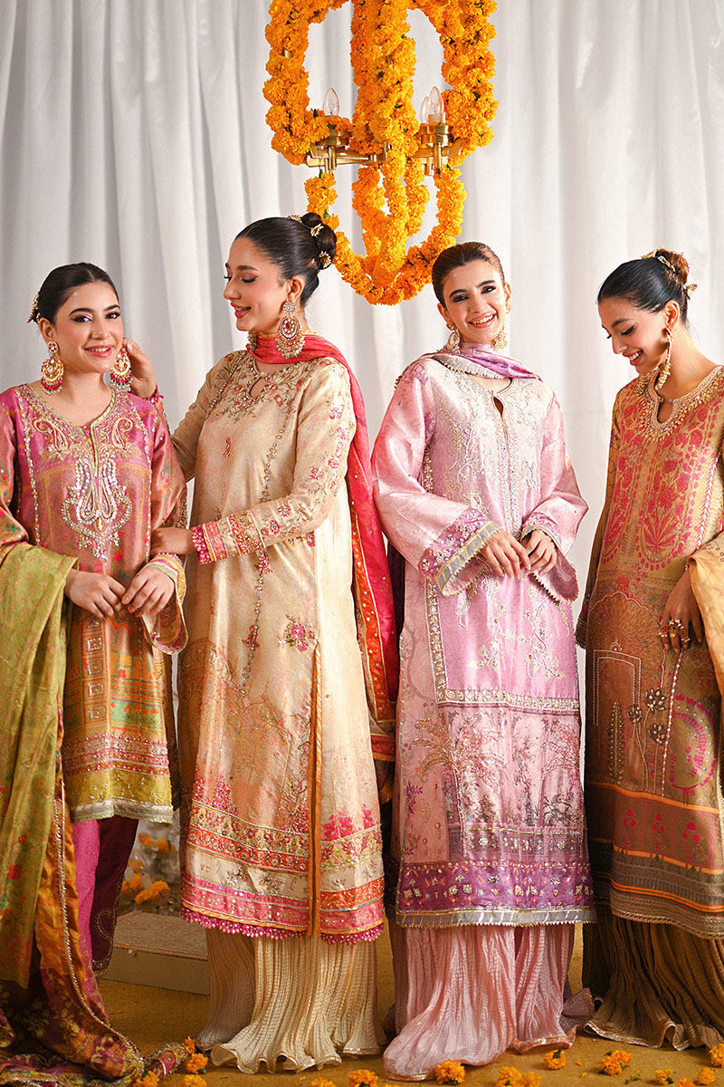 Ansab Jahangir | Marigold and Gota Formals | MOMINA