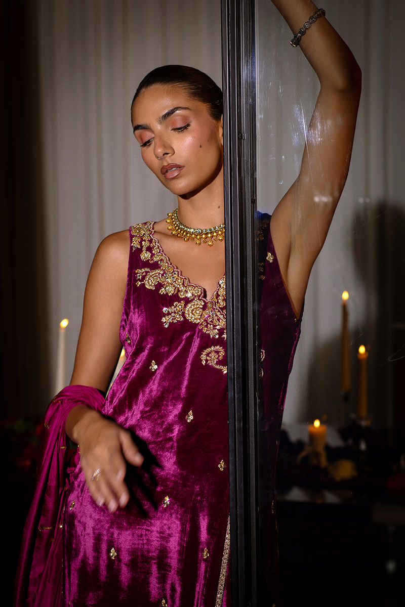 Ansab Jahangir | Bow Velvet Edit | ALANA