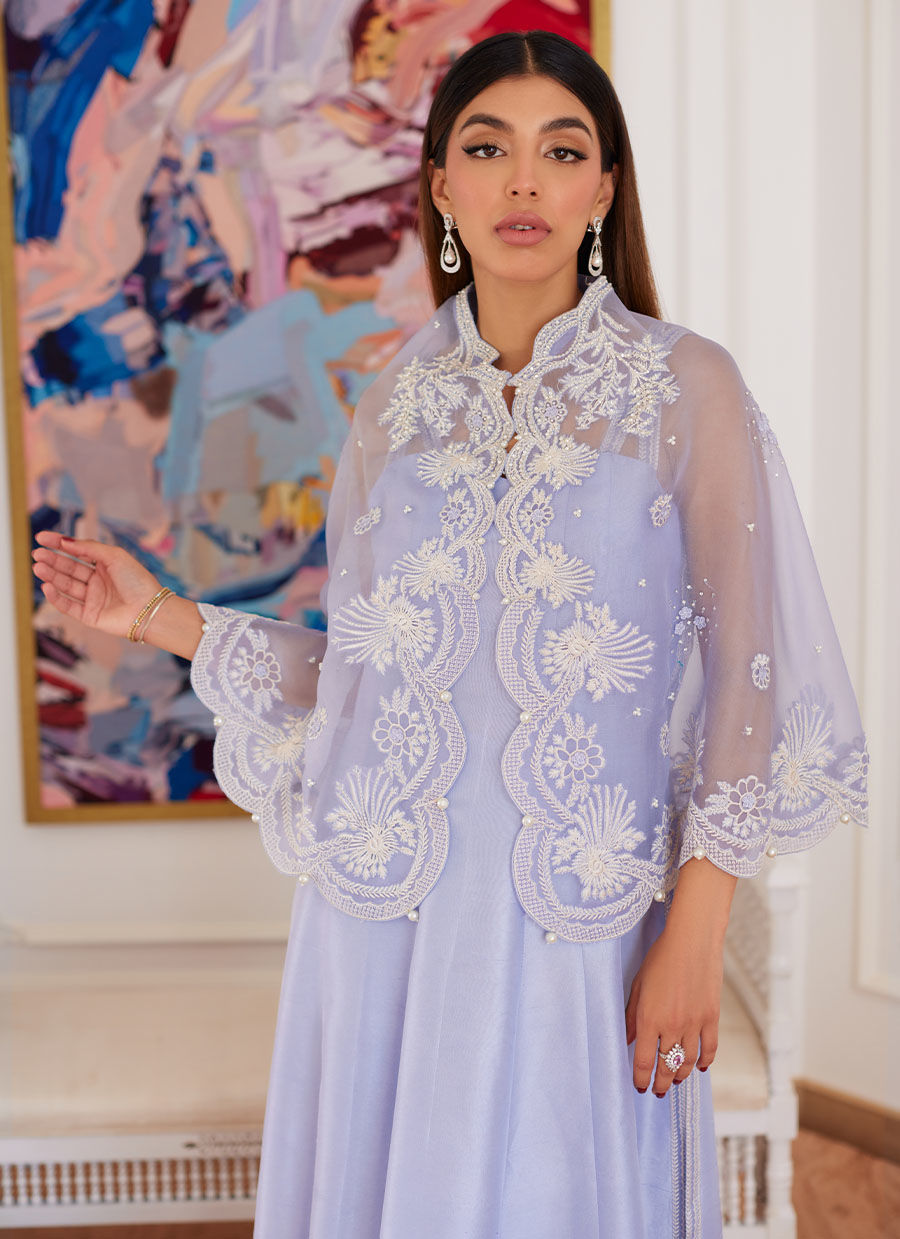 Farah Talib Aziz | Luna Eid Collection 24 | FLEUR LAVENDER