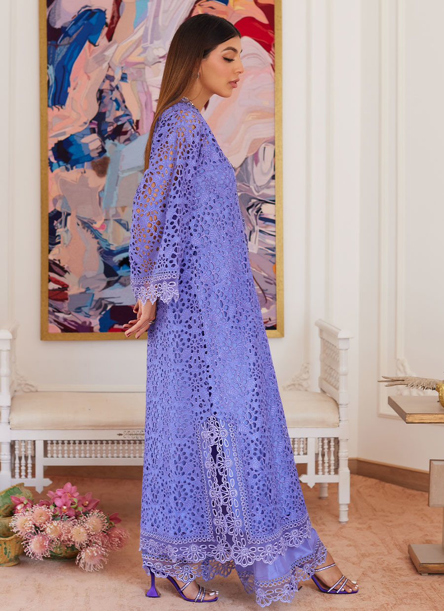 Farah Talib Aziz | Luna Eid Collection 24 | EVANTHIA PERIWINKLE