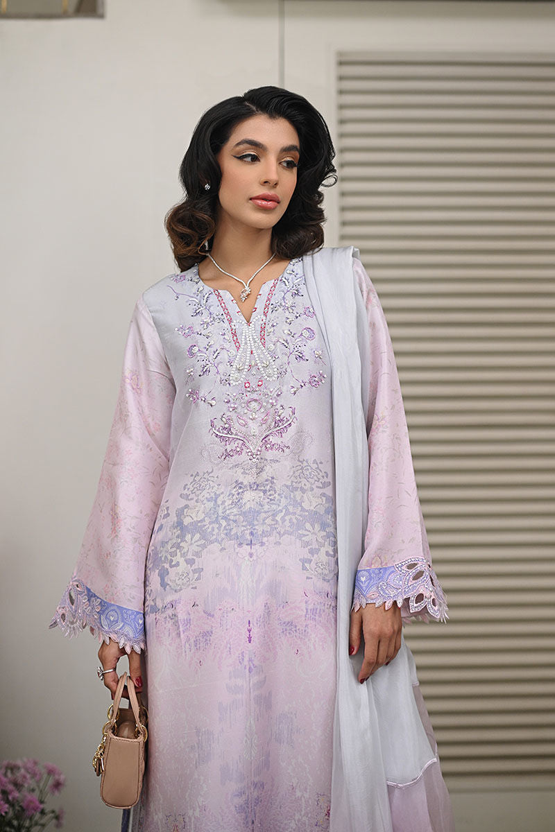 Ansab Jahangir | Secrets and Silk Eid Edit Silks 25 | Marisca Shirt and Dupatta