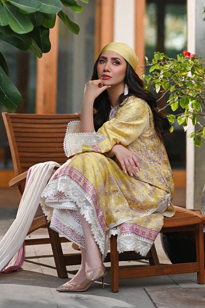 Ansab Jahangir | Secrets and Silk Eid Edit Silks 25 | Paloma Shirt and Dupatta