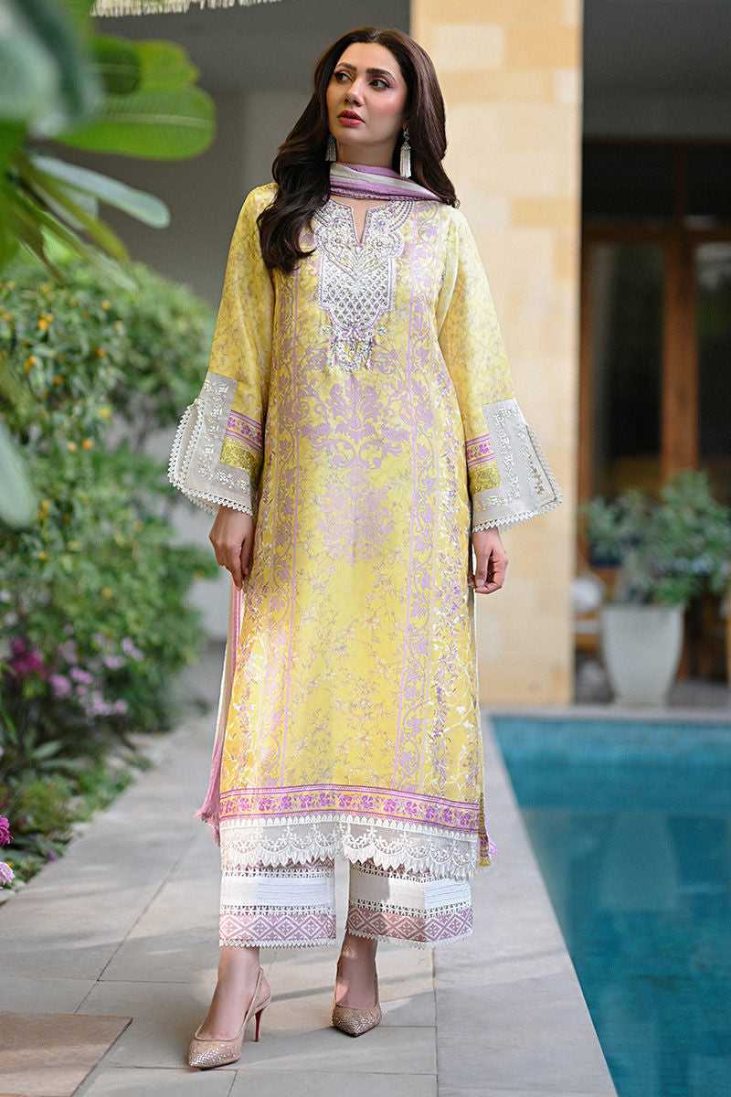 Ansab Jahangir | Secrets and Silk Eid Edit Silks 25 | Paloma Shirt and Dupatta