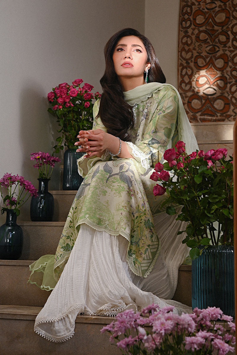 Ansab Jahangir | Secrets and Silk Eid Edit Silks 25 | Lyra Shirt and Dupatta
