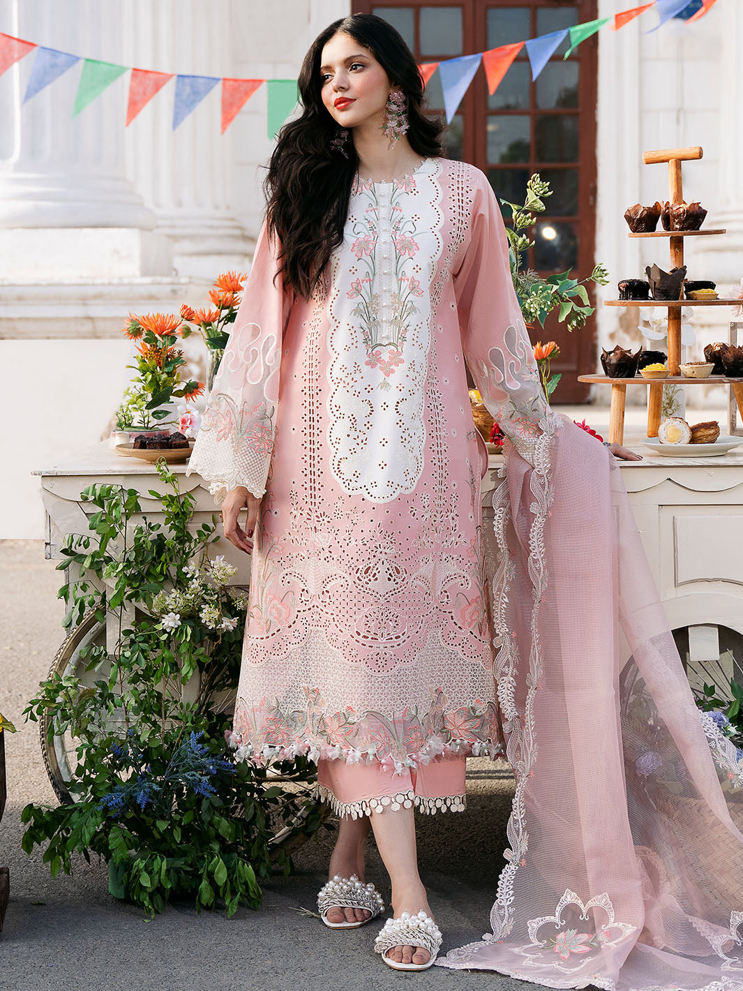 Bin Ilyas | Clara Embroidered Lawn 24 | 216 - A