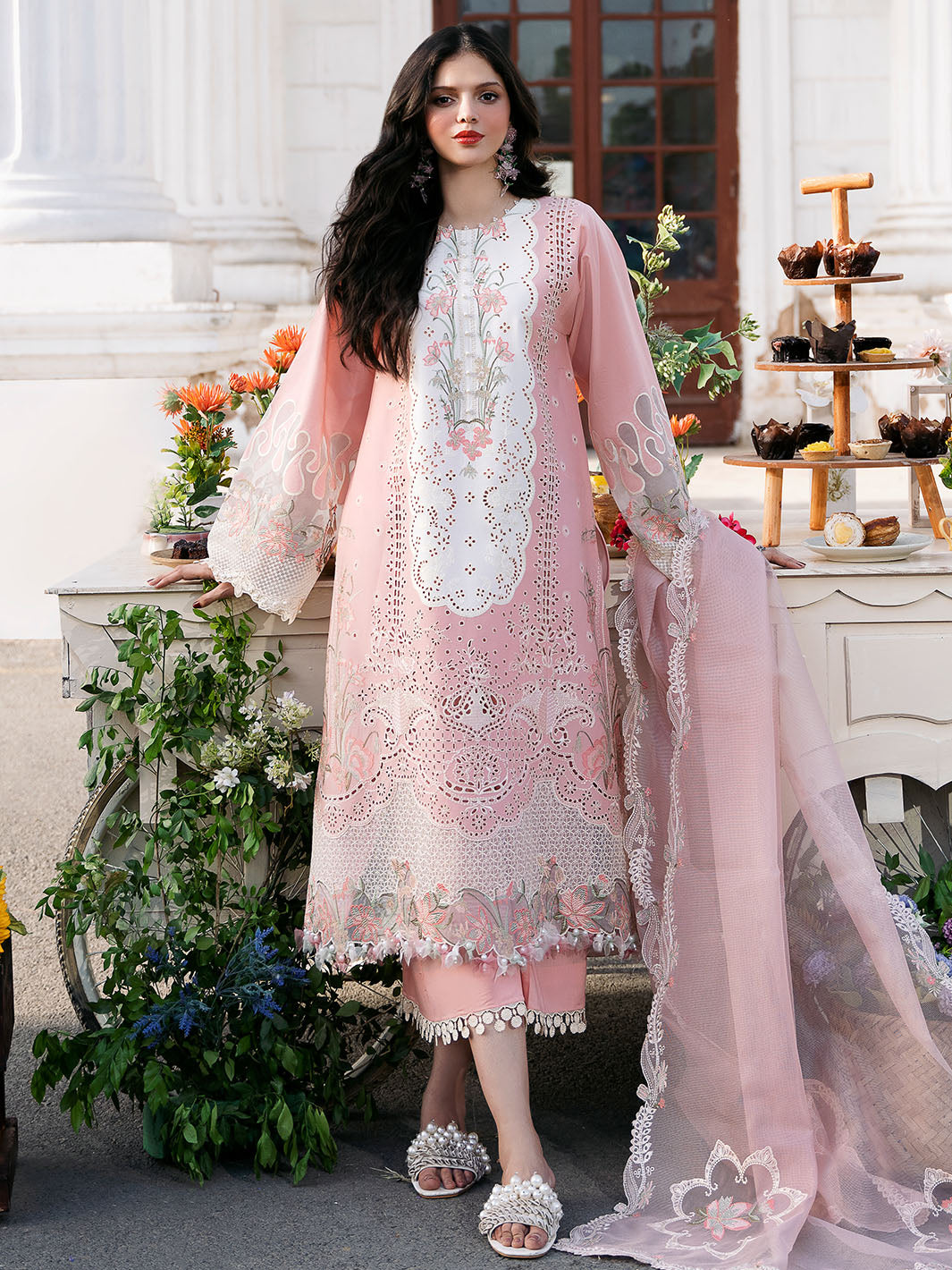 Bin Ilyas | Clara Embroidered Lawn 24 | 216 - A