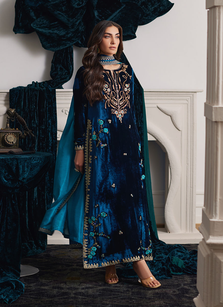 Farah Talib Aziz | Velvets The After Party | DIO SHIRT AND DUPATTA