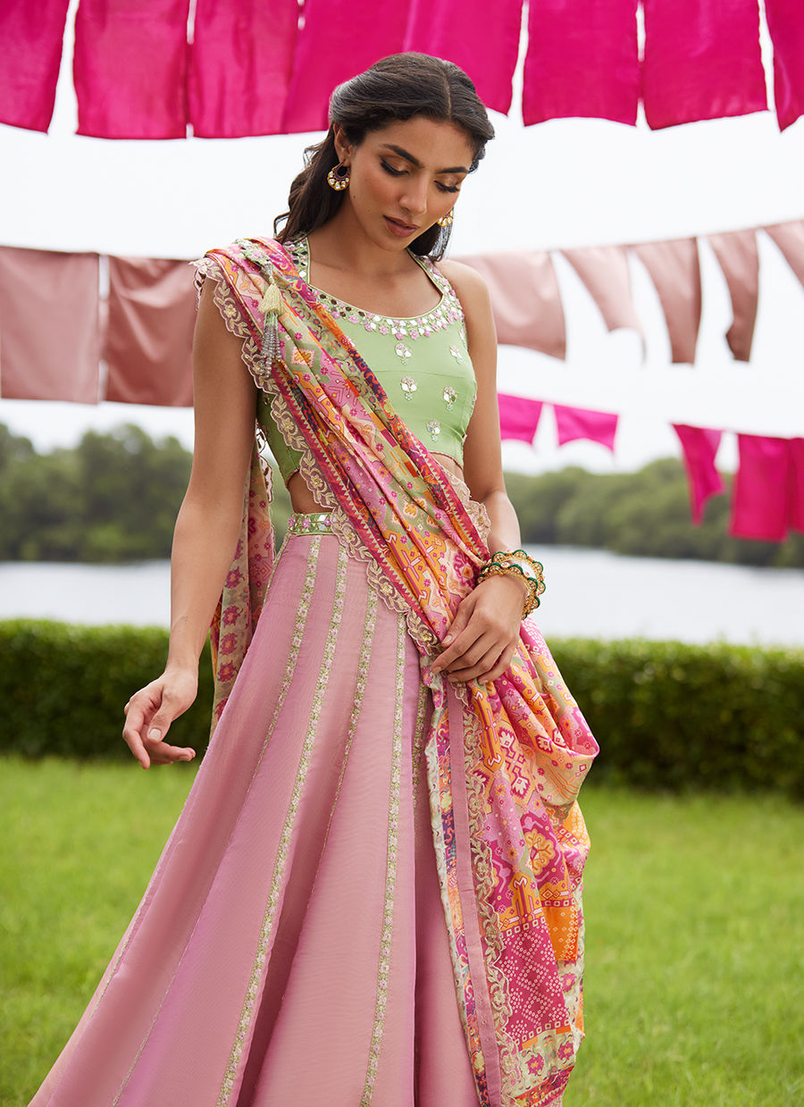 Farah Talib Aziz | Mayna Festive Luxe Pret | Raga Lehnga Choli