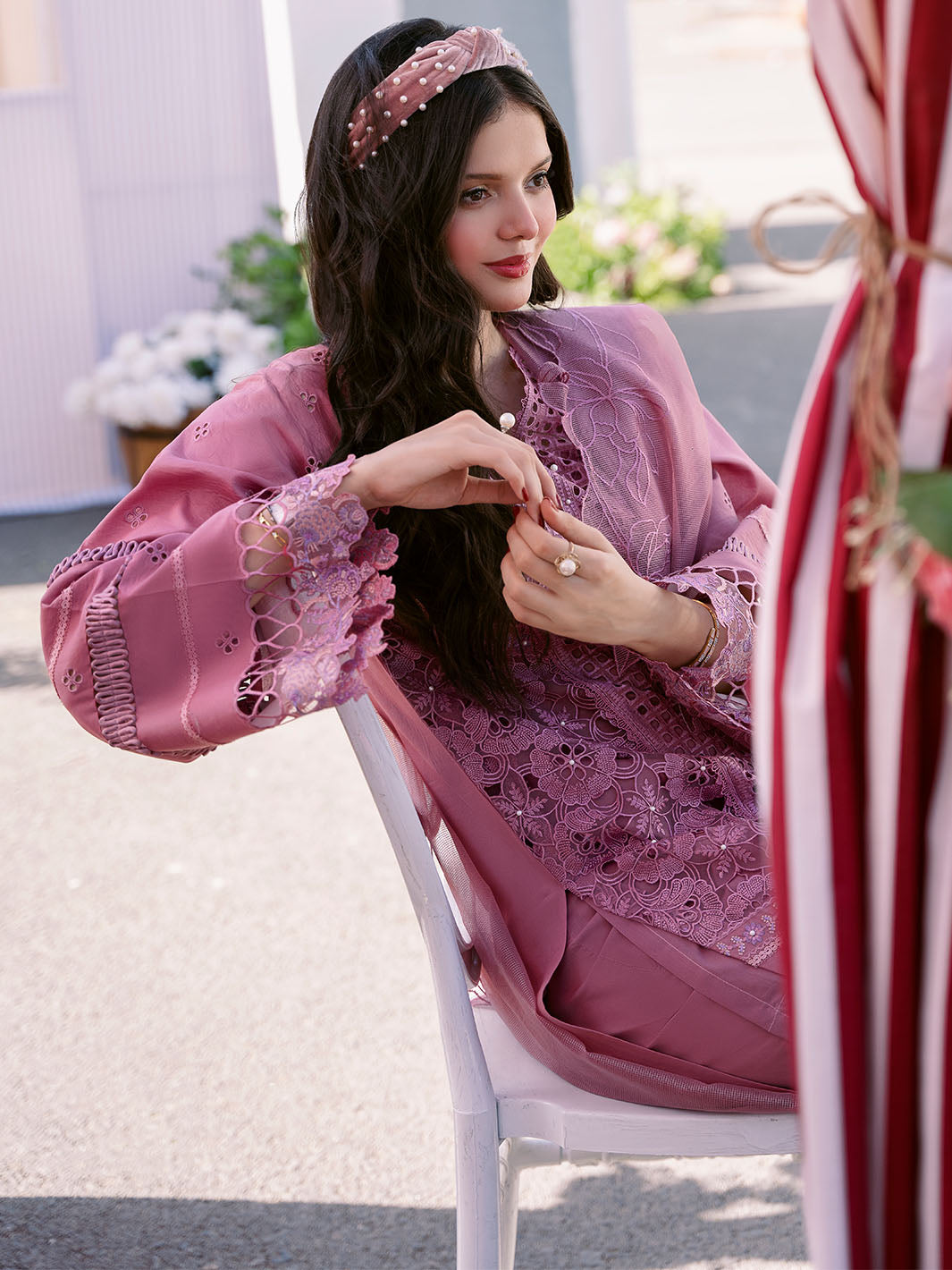 Bin Ilyas | Clara Embroidered Lawn 24 | 215 - A