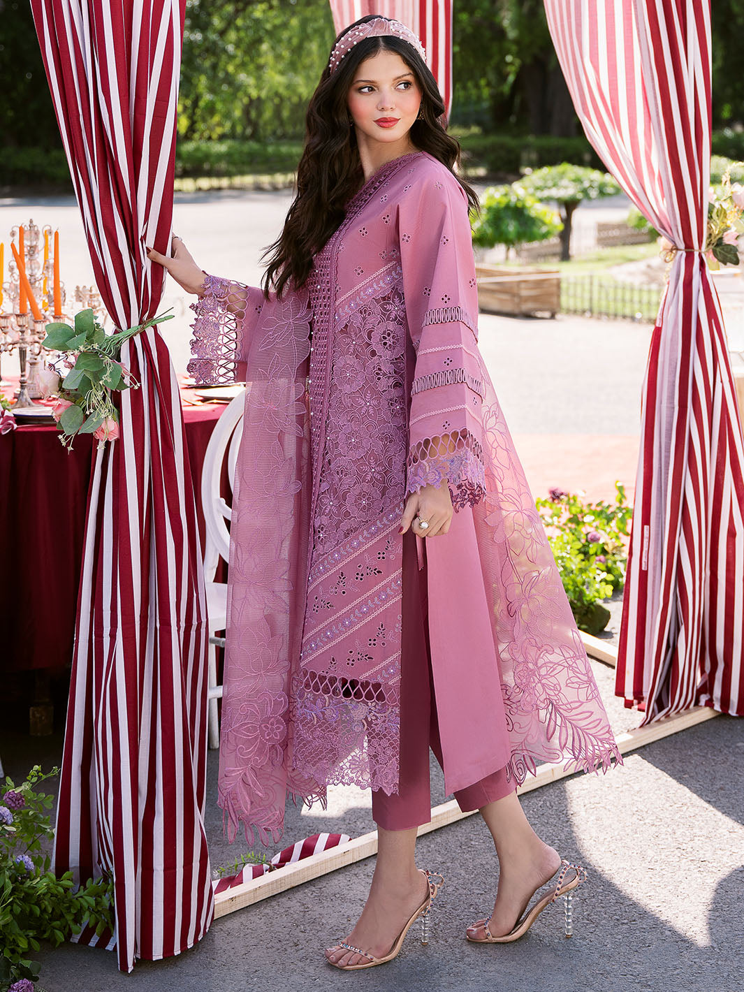 Bin Ilyas | Clara Embroidered Lawn 24 | 215 - A