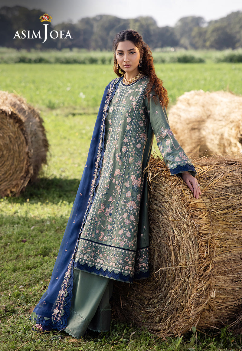 Asim Jofa | Luxury Lawn 25 | AJELL-14