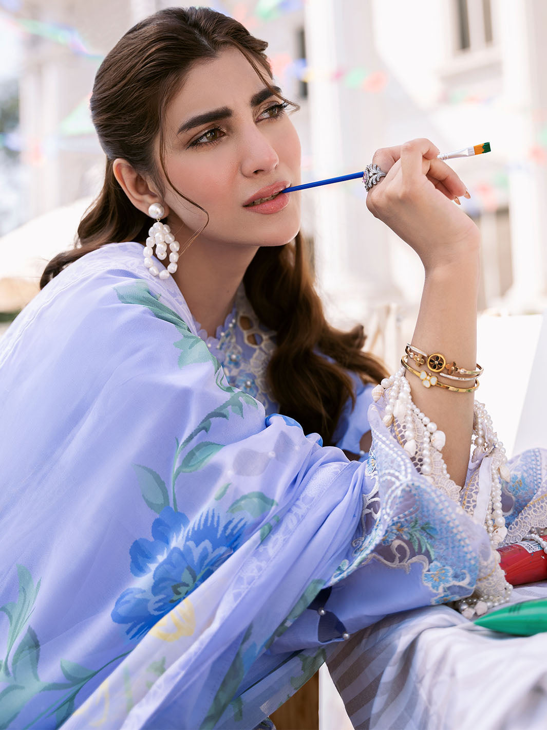 Bin Ilyas | Clara Embroidered Lawn 24 | 213 - A
