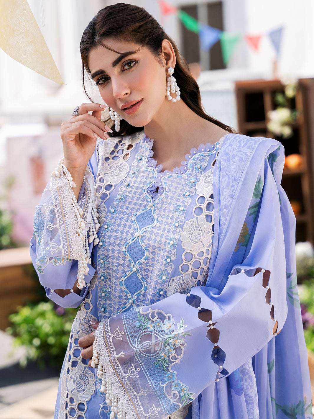 Bin Ilyas | Clara Embroidered Lawn 24 | 213 - A