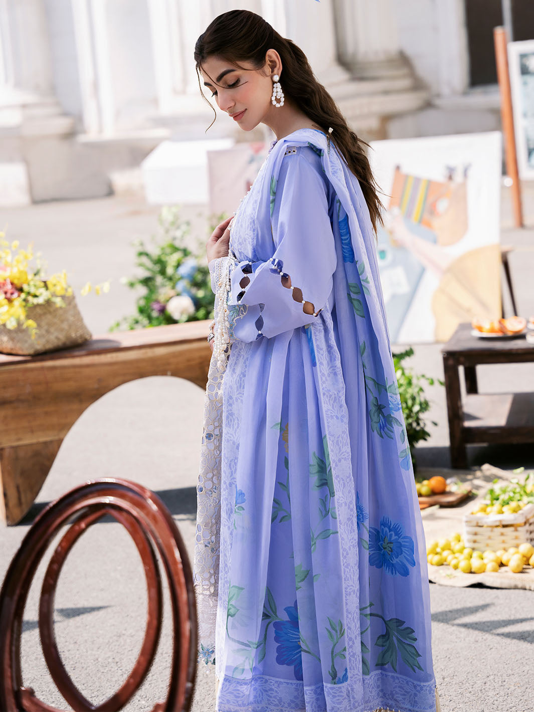 Bin Ilyas | Clara Embroidered Lawn 24 | 213 - A