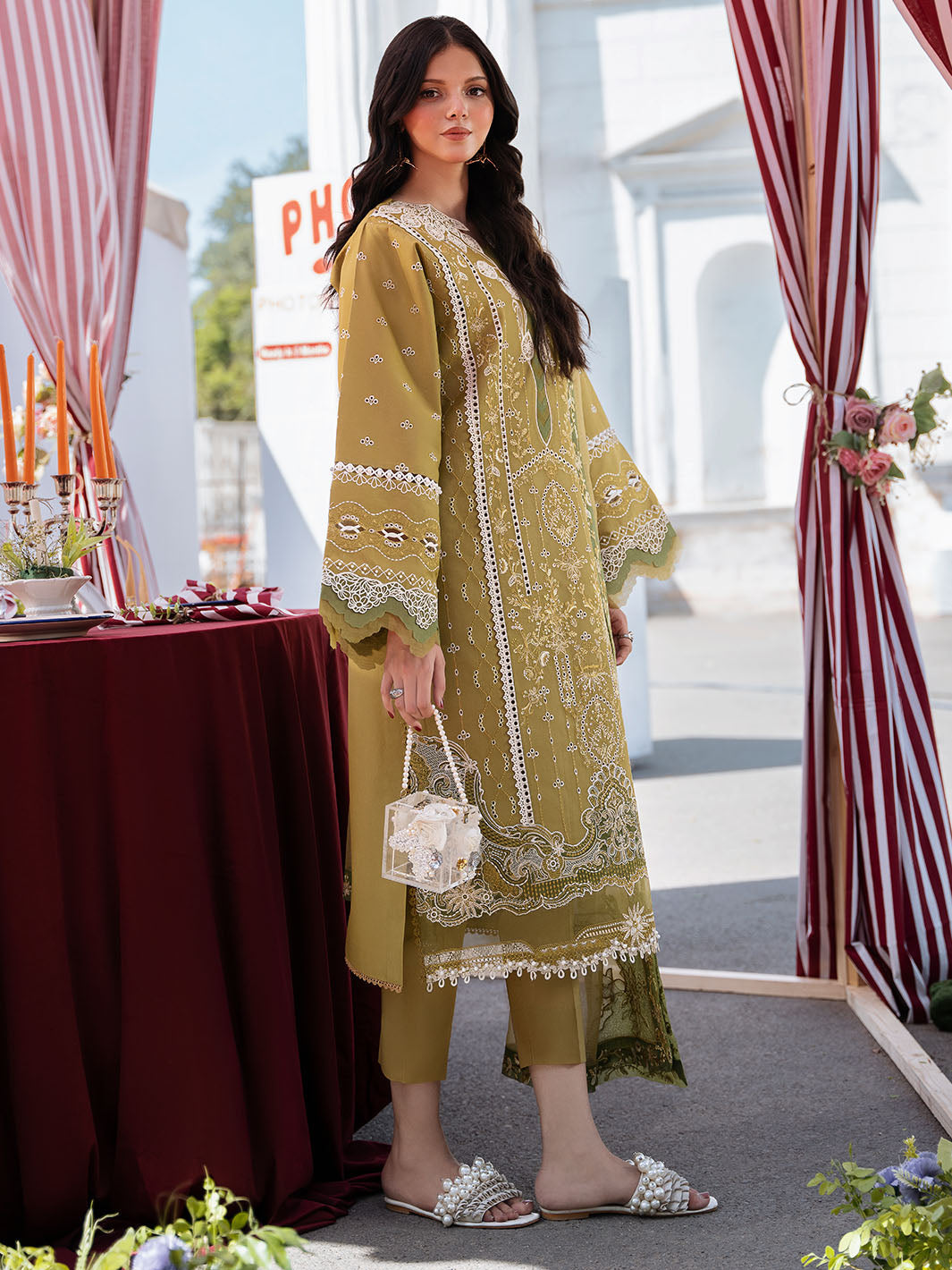 Bin Ilyas | Clara Embroidered Lawn 24 | 211 - A
