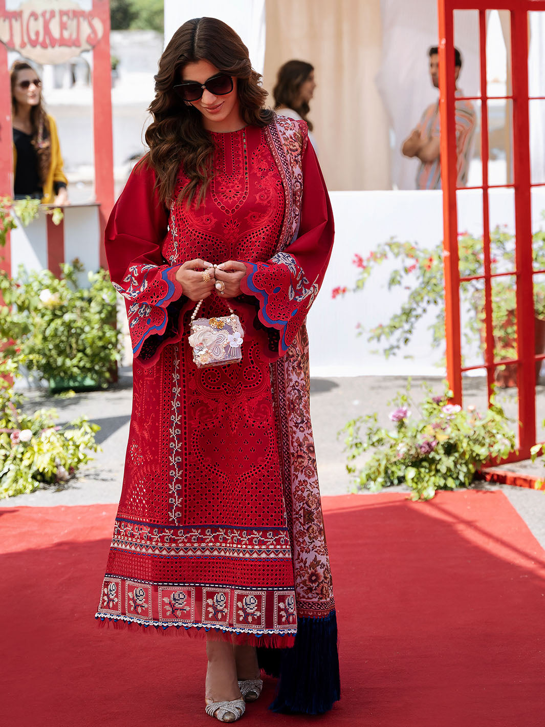 Bin Ilyas | Clara Embroidered Lawn 24 | 217 - B