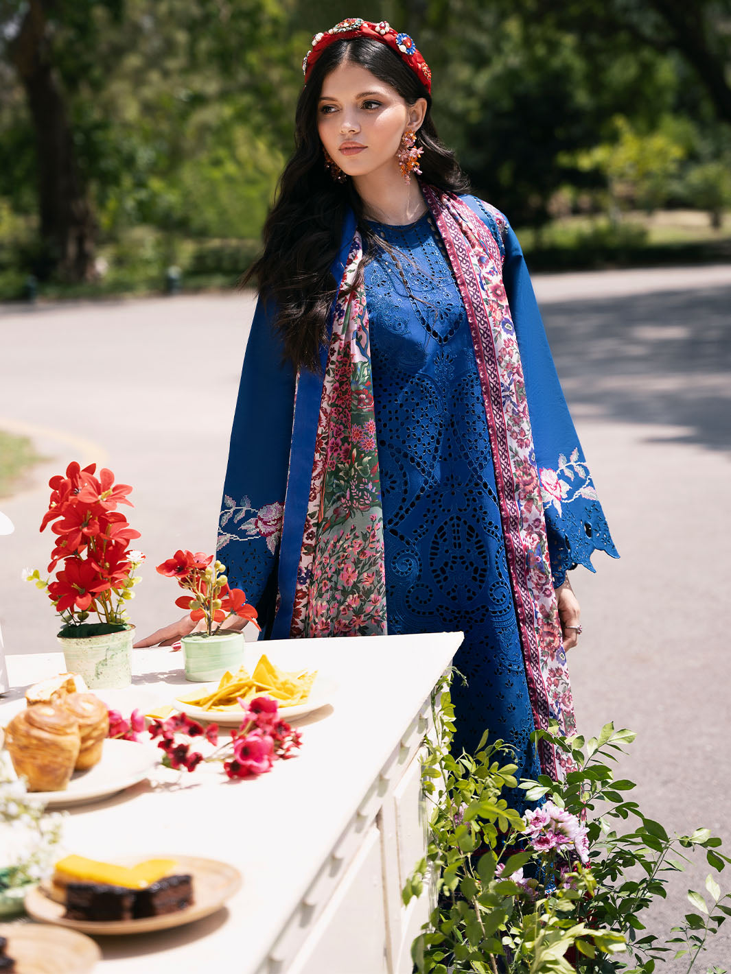 Bin Ilyas | Clara Embroidered Lawn 24 | 217 - A