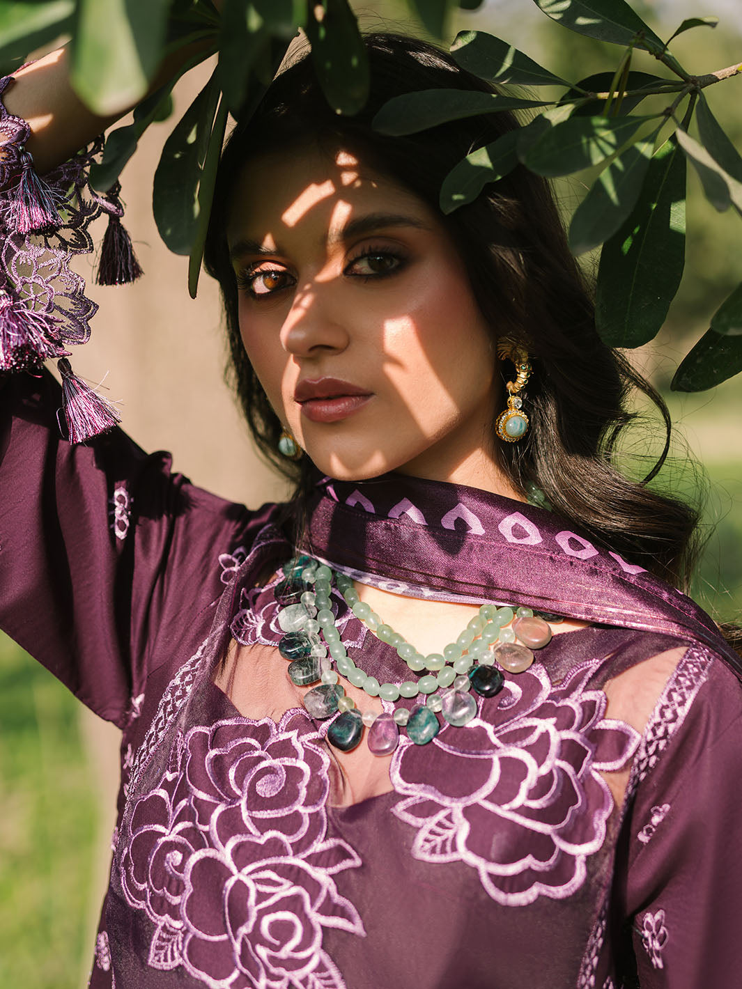 Mahnur | Dahlia Luxury Lawn 25 | Lea