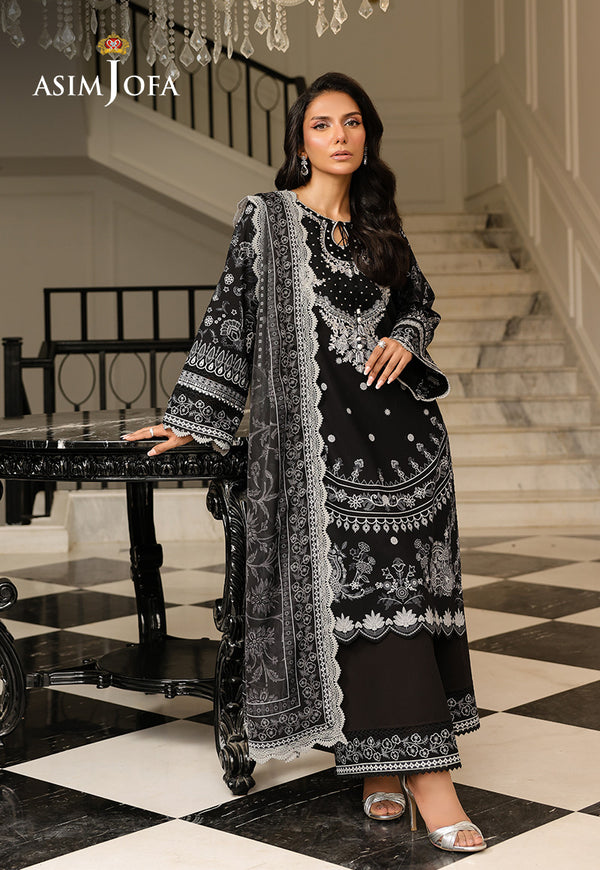 Asim Jofa | Summer Rhapsody |  AJMCH-06 EMBROIDERED LAWN