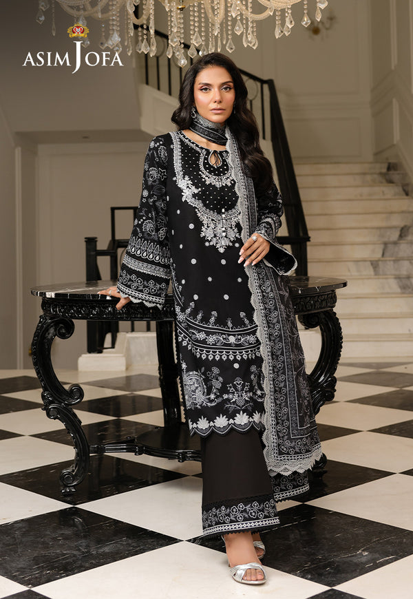 Asim Jofa | Summer Rhapsody |  AJMCH-06 EMBROIDERED LAWN