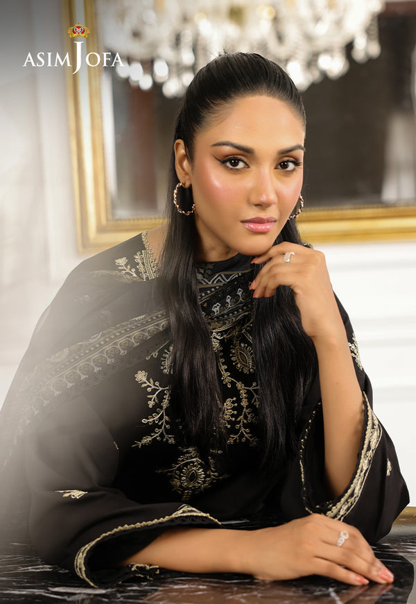 Asim Jofa | Summer Rhapsody | AJMCH-09 EMBROIDERED CAMBRIC