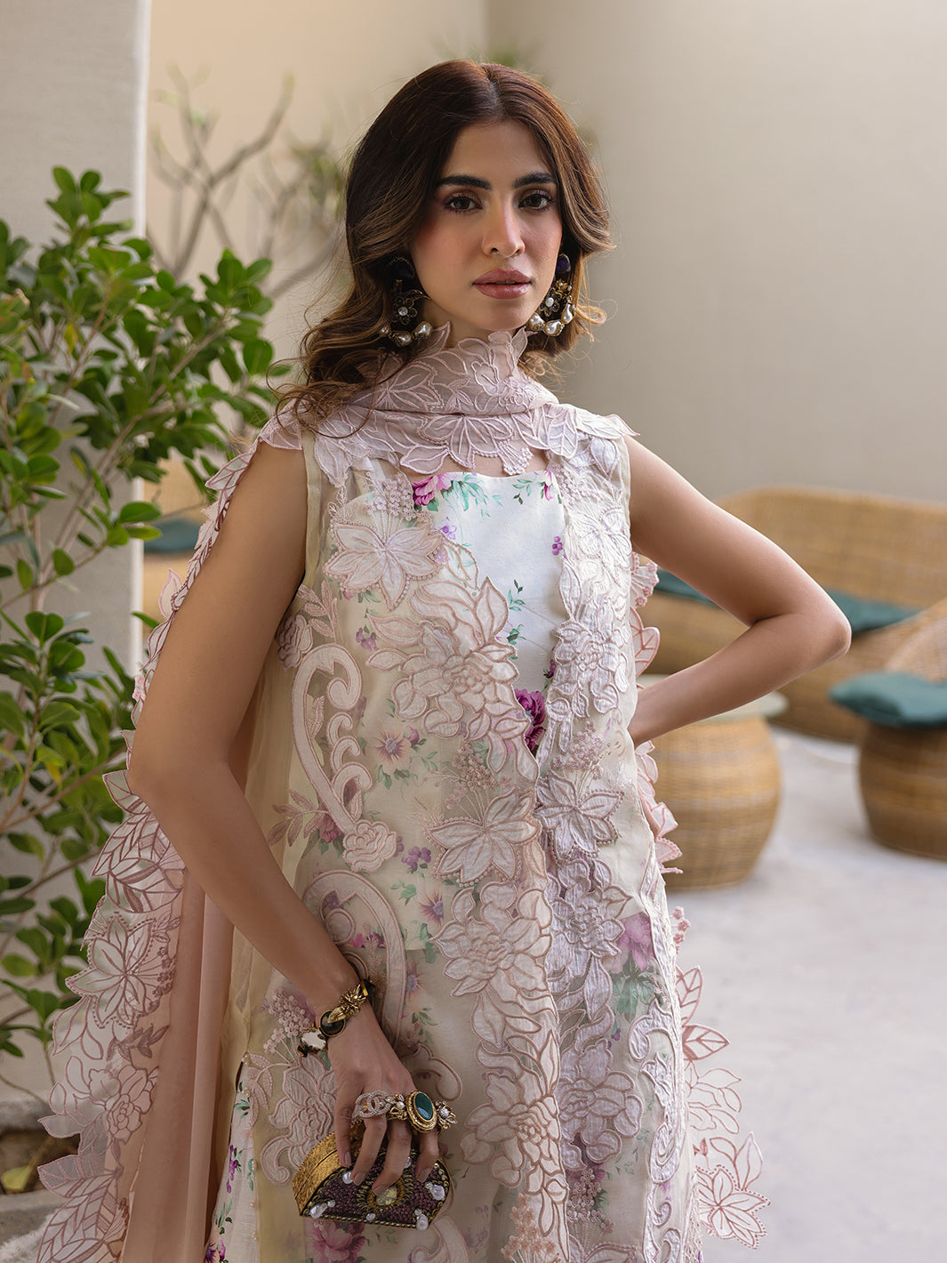 Faiza Faisal | Marine Luxury Lawn 25 | ELISHA