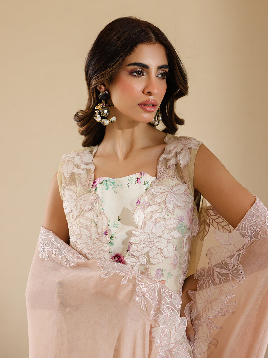 Faiza Faisal | Marine Luxury Lawn 25 | ELISHA