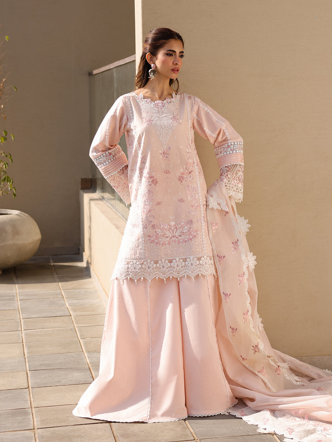 Faiza Faisal | Marine Luxury Lawn 25 | MARIA