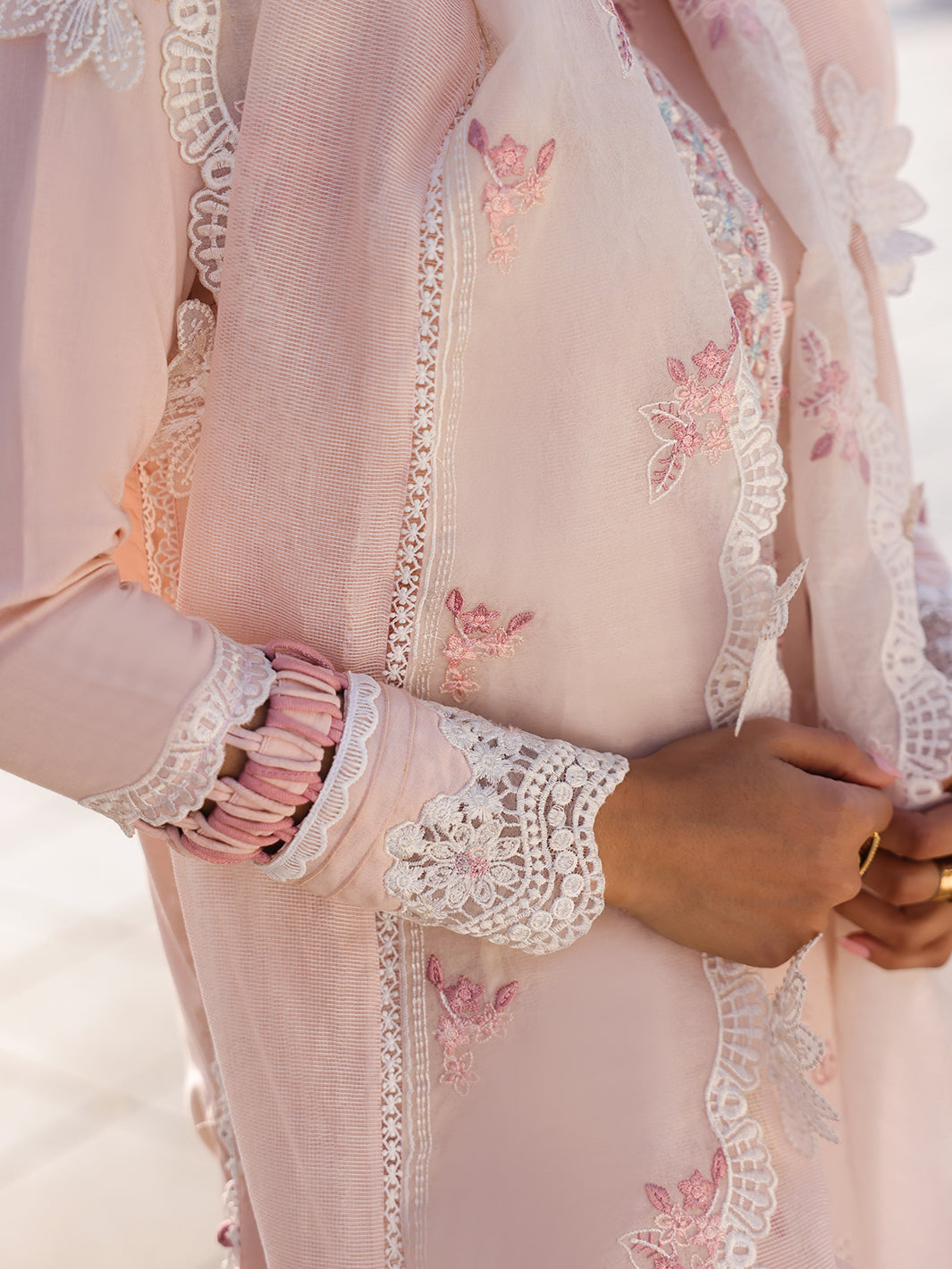 Faiza Faisal | Marine Luxury Lawn 25 | MARIA