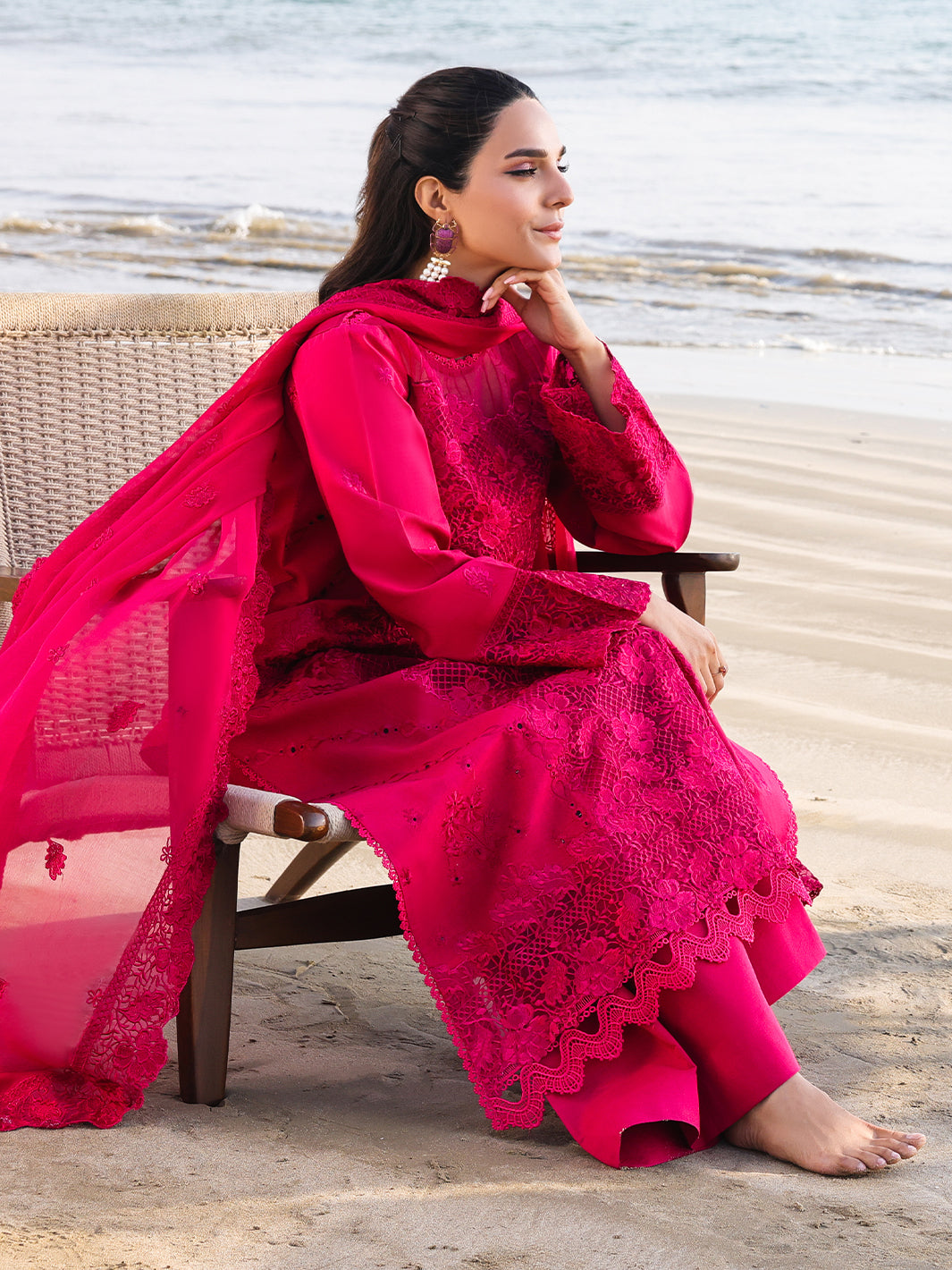 Faiza Faisal | Marine Luxury Lawn 25 | AROHA