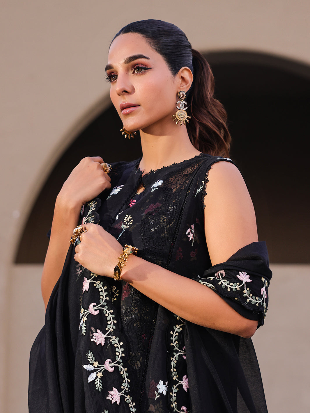 Faiza Faisal | Marine Luxury Lawn 25 | ELVA