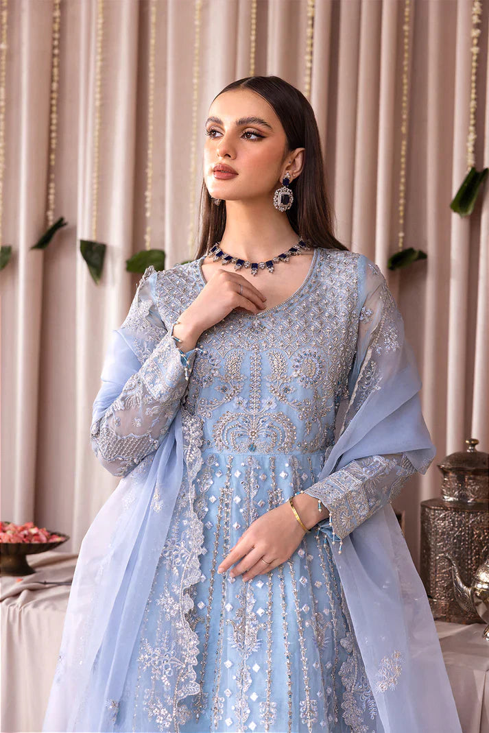 Emaan Adeel | Romansiyyah Luxury Formals 23 | RM-03 BLUE LAGOON