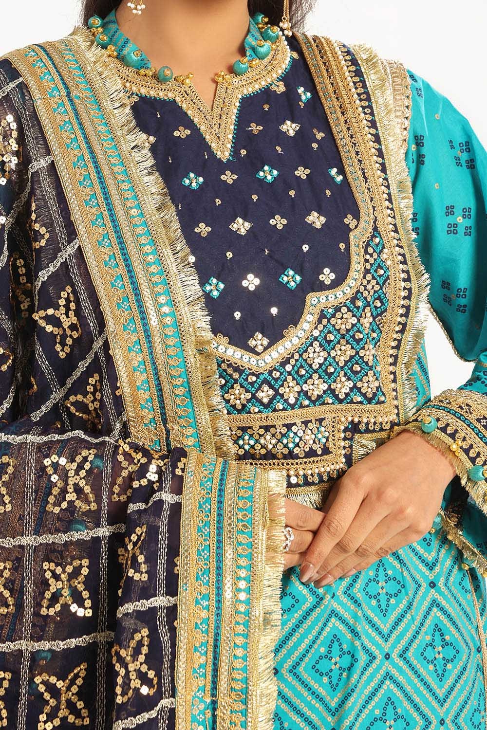 Gul Ahmed | Chunri Lawn 25 | BM-52021