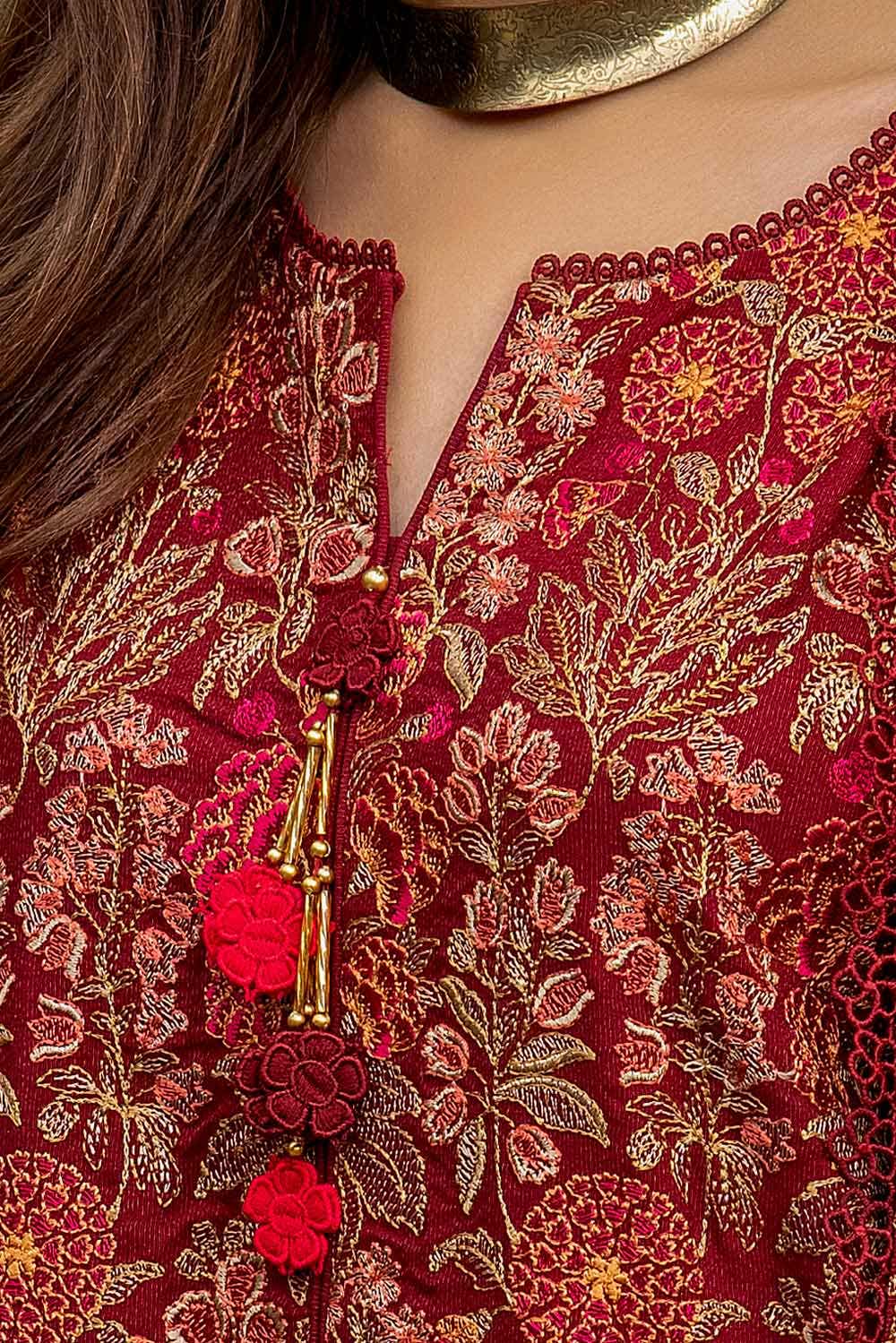 Gul Ahmed | Winter Collection 24 | Karandi Dupatta AY-42006