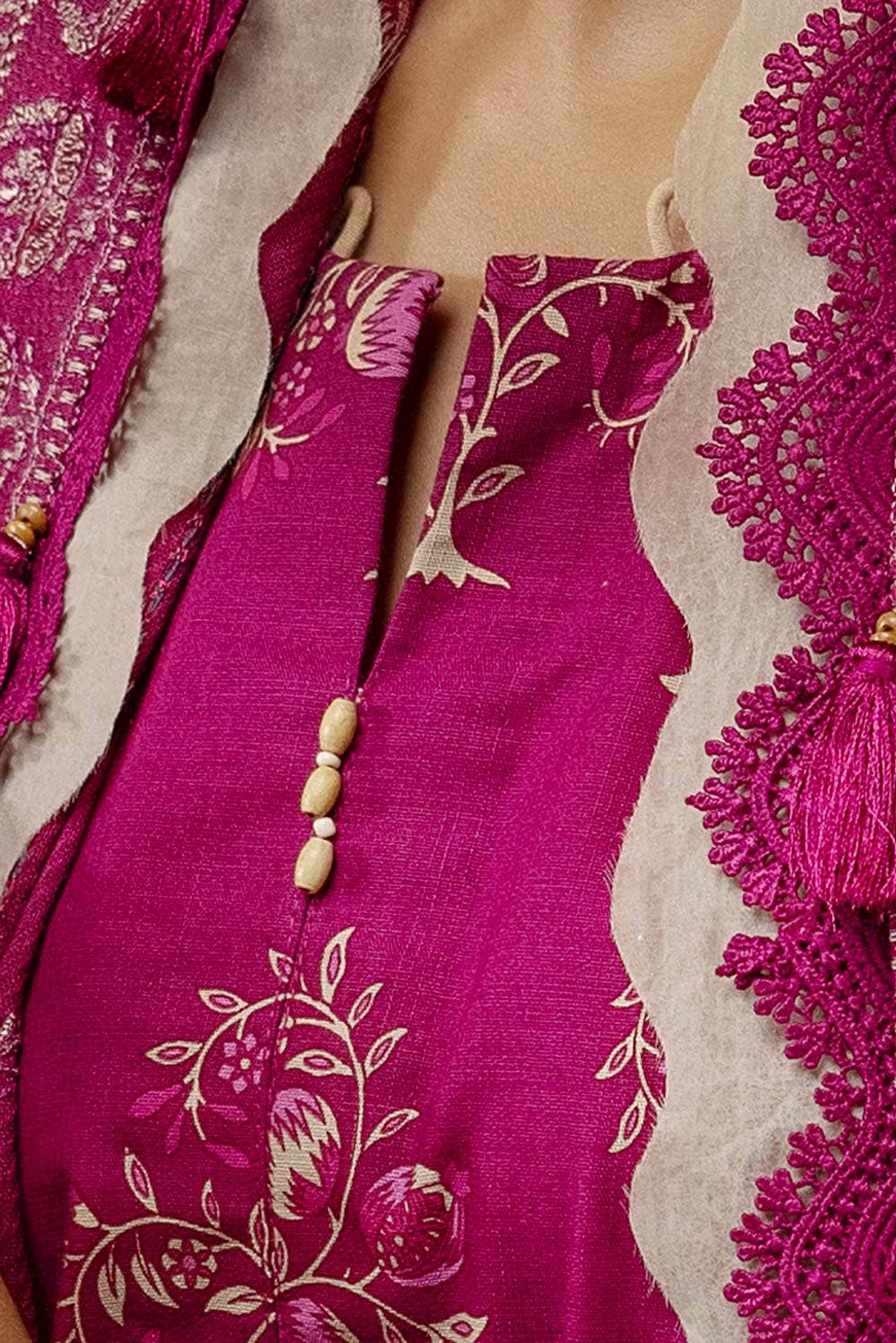 Gul Ahmed | Winter Collection 24 | Twill Cotton Linen Dupatta CV-42010