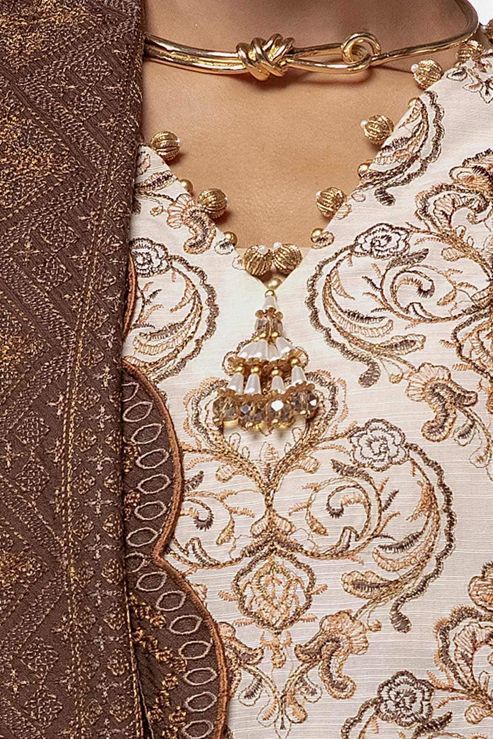 Gul Ahmed | Winter Collection 24 | Twill Cotton Linen Dupatta CV-42011